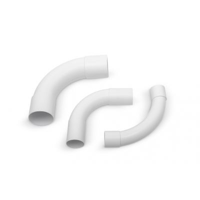 Złączka kątowa PVC do rur elektroinstalacyjnych ZKL 18 (100) ZKL 18  10150 (10150)