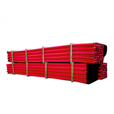 Rura karbowana dwuwarstwowa w odcinkach RODO 90/76 - 6mb czerwona 450N (69szt/paleta) RODO 90/76 - 6 CZ  11373 (11373)