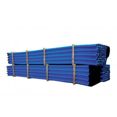 Rura karbowana dwuwarstwowa w odcinkach RODO 90/76 - 6mb niebieska 450N (69szt/paleta) RODO 90/76 - 6 N 11374 (11374)