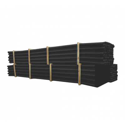 Rura karbowana dwuwarstwowa w odcinkach wzmocniona RODOH 160/134 -6mb czarna 750 N (33szt/paleta) RODOH 160/134 - 6 CZARNA 11671 (11671)