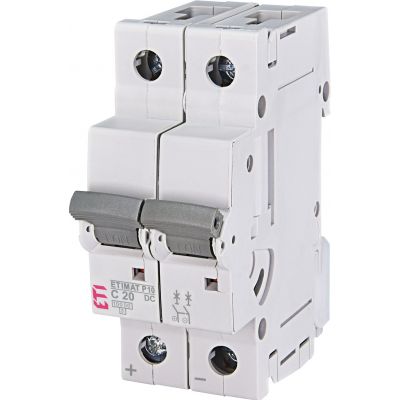 Wyłącznik nadprądowy DCMAT P10-DC 2P C20A 262021108 ETI (262021108)