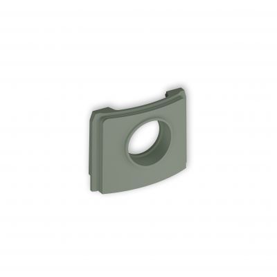 Zaślepka z wpustem do rurki fi 18 mm do puszki natynkowej pojedynczej PUO-1 szałwiowy (61ZAPUO-1)