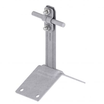 Uchwyt dachowo-szczytowy H=12 cm Z-śruba /OG/ TYP AN-11C/OG/-N AN-KOM (C192752)