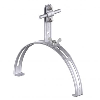Uchwyt gąsiorowy rozsuwany Z-śruba H=12 cm /OG/ AN-14E/OG/-N D193244 AN-KOM (D193244)
