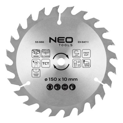 Tarcza do pilarki widiowa 150x10mm 55H666 GRAPHITE GTX (55-666)