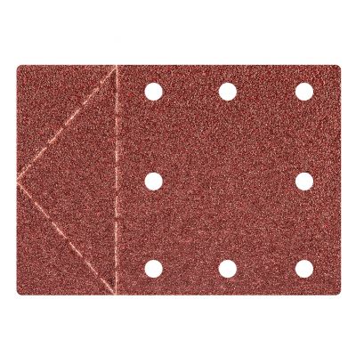 Papier ścierny 115x160mm otwory perforacja do odrywania rzep, K40 3szt, GRAPHITE 55H812 GTX (55-812)