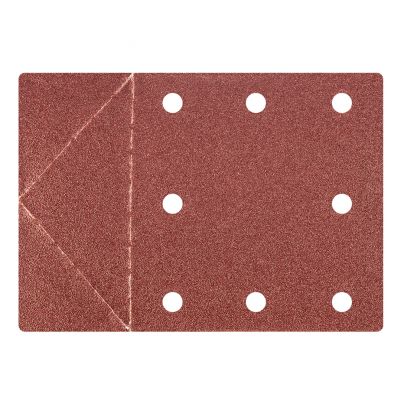 Papier ścierny 115x160mm otwory perforacja do odrywania rzep, K100 3szt, GRAPHITE 55H818 GTX (55-818)