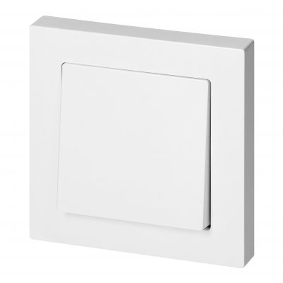 Przycisk dzwonek podtynkowy Malta, 10A, 250V, WP-6/7M, biały (FMS-104/W)