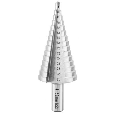Wiertło stopniowe HSS 4-32 mm co 2 mm GRAPHITE 57H740 (57H740)