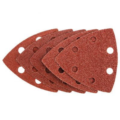 Papiery szlifierskie z rzepem 83x83x83mm (K60x2 K80x2 K100x1) 5szt, GRAPHITE 56H014 GTX (58-014)