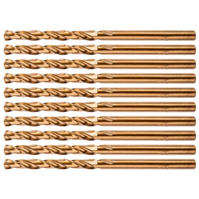 Wiertła do metalu HSS-Co 4,0mm 10szt, GRAPHITE 57H024-10 GTX (57-024-10)