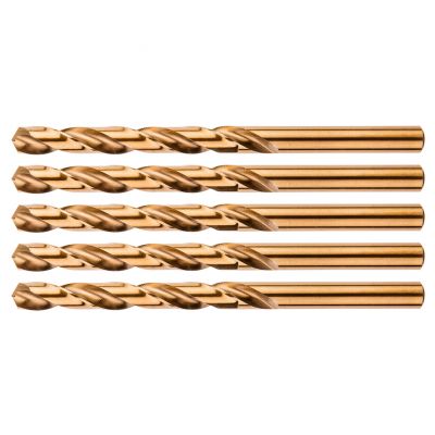 Wiertła do metalu HSS-Co 8,0mm 5szt, GRAPHITE 57H046-5 GTX (57-046-5)