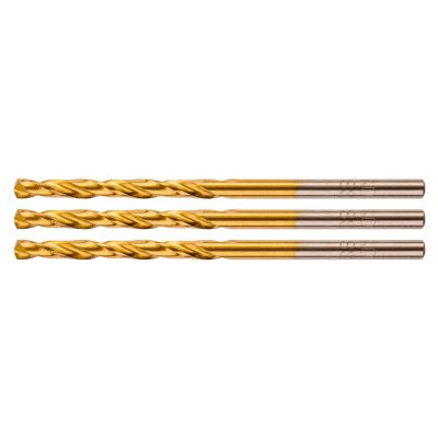 Wiertła do metalu HSS-TiN 2,4mm 3szt, GRAPHITE 57H116 GTX (57-116)