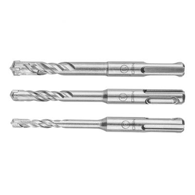 Zestaw wierteł do betonu SDS Plus quatro zestaw 3szt- 6 8 10x110mm GRAPHITE 57H570 GTX (57-570)