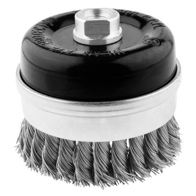 Szczotka druciana doczołowa wzmacniana 65mmxM14 INOX GRAPHITE 57H585 GTX (57-585)