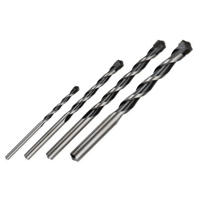 Wiertła do betonu 4-10mm zestaw 4sztkońcówka motylkowa GRAPHITE 57H746 GTX (57-746)