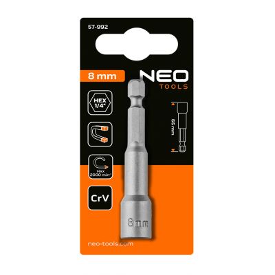 Nasadka magnetyczna 8x65mm trzpień 1/4" GRAPHITE 57H992 GTX (57-992)