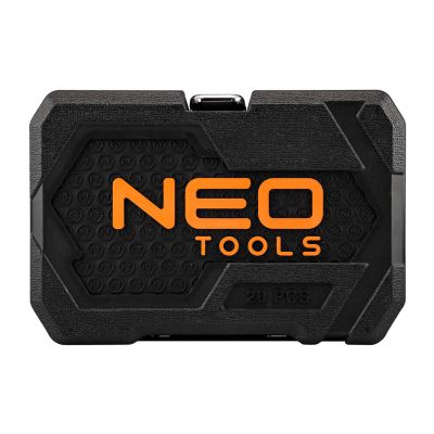 Zestaw kluczy nasadowych 1/4 20 el. CrV NEO TOOLS 10-230 (10-230)