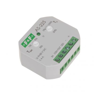 Sterownik kaskadowy - schodowy 9-30V DC AS-225 F&F (AS-225)
