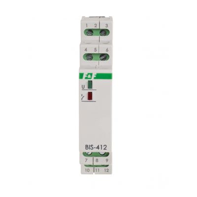 Przekaźnik bistabilny grupowy z pamięcią na szynę DIN 230V BIS-412M F&F (BIS-412M)
