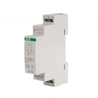 Zasilacz impulsowy 12W 13,5V DC nap. zas. 100-230V do montażu na szynie DIN ZI-16 F&F (ZI-16)