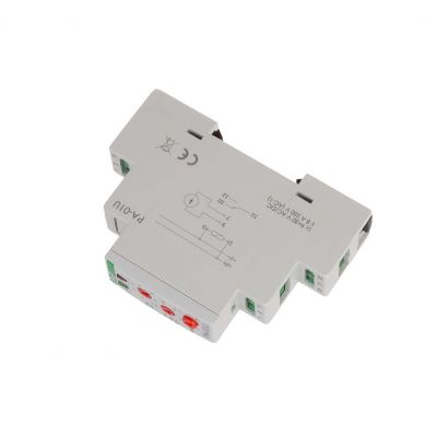 Przekaźnik analogowy z wejściem napięciowy wejście 0-10V 8A montaż na szynie DIN MAX-PA-01U F&F (MAX-PA-01U)