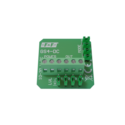 Moduł elektroniki 4-krotnego przycisku do panela szklanego 9-30V DC GS4-DC F&F (GS4-DC)