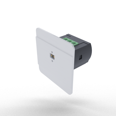 Laserowy czujnik odległości DRL-12 czujnik ruchu biały DRL-12-1 F&F (DRL-12-1)