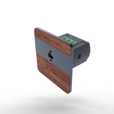 Laserowy czujnik odległości DRL-12 czujnik ruchu merbau-antracyt DRL-12-39 F&F (DRL-12-39)