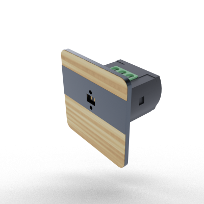 Laserowy czujnik odległości DRL-12 czujnik ruchu sosna-antracyt DRL-12-59 F&F (DRL-12-59)