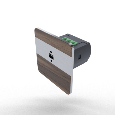 Laserowy czujnik odległości DRL-12 czujnik ruchu orzech-satyna DRL-12-40 F&F (DRL-12-40)
