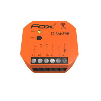 DIMMER ściemniacz oświetlenia Wi-Fi 230V WI-DIM1S1-P F&F (WI-DIM1S1-P)