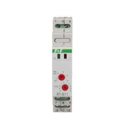 Regulator temperatury przeciw zamarzaniu zakres -4 do +5 st.C I=16A 1moduł RT-811 F&F (RT-811)