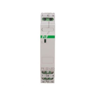 Przekaźnik elektromagnetyczny PK-1P 230 V styk2 x Z 16 A Inrush 120A/20ms PK-2Z-LED-230V F&F (PK-2Z-LED-230V)