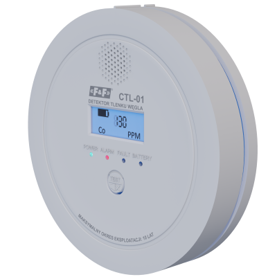 Detektor czujnik tlenku węgla czadu CTL-01 F&F (CTL-01)