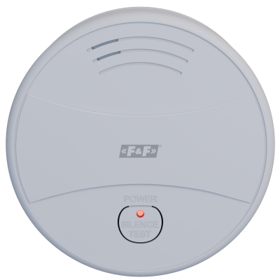 Detektor czujnik dymu biały F&F (CDM-07)