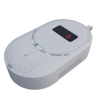 Detektor tlenku węgla i gazu z przekaźnikiem (CTLG-08-P)
