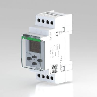 Zegar sterujący programowalny tygodniowy 2 kanałowy - programowalny przez NFC PCZ-522 F&F (PCZ-522)