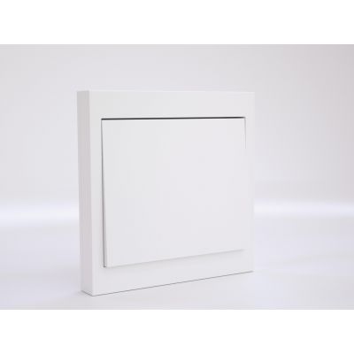 Radiowy przycisk ścienny 1-klawiszowy bateryjny FW-WS1 F&F (FW-WS1)