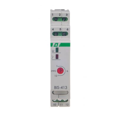 Przekaźnik bistabilny BIS-413 9-30 V AC/DC BIS-413-24V F&F (BIS-413-24V)