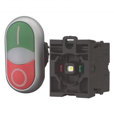 M22-DDL-GR-X1/X0/K11/230-W Napęd przycisków bez samopowrotu,płaski 216509 EATON (216509)