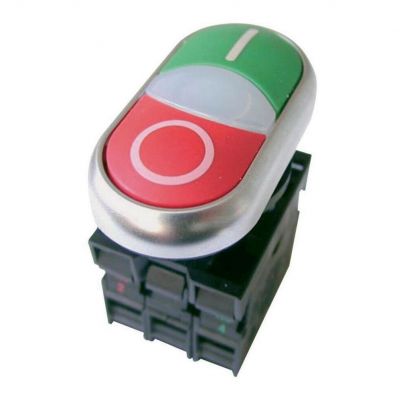 M22-DDL-GR-X1/X0/K11/230-W Napęd przycisków bez samopowrotu,płaski 216509 EATON (216509)