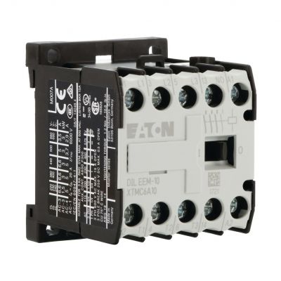 DILEEM-10(24V50/60HZ) Stycznik mocy AC-3 400V 3kW 3P 051596 EATON (051596)