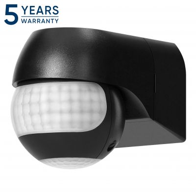 Czujnik ruchu 180° IP44 800W max 15m mini czarny ORNO (OR-CR-286/B)