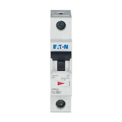 FAZ-B6/1 Wyłącznik nadprądowy 15kA B6A 1P 278529 EATON (278529)