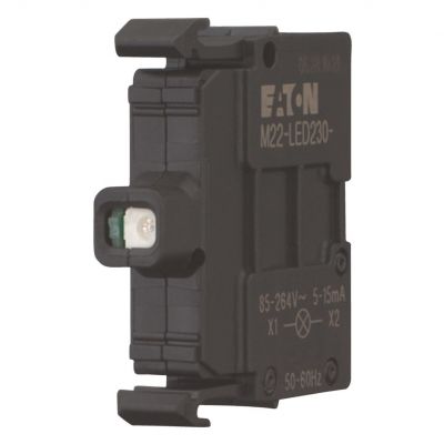 M22-LED230-G Dioda LED zielona 230V montaż czołowy 216565 EATON (216565)