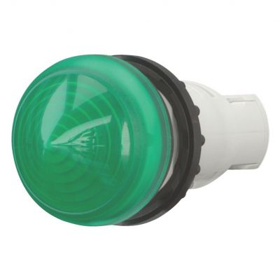 M22-LCH-G Lampka sygnalizacyjna 22mm zielona do żarówek z trzonkiem wystająca 216916 EATON (216916)
