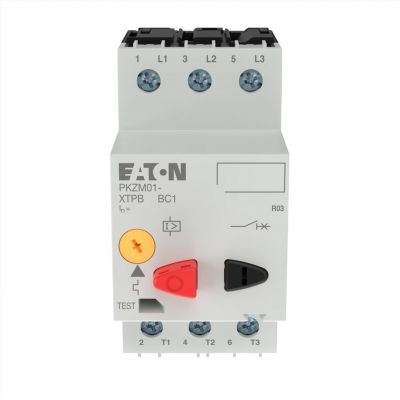 Wyłącznik silnikowy PKZM01-0,63 3P 0,12kW 0,4-0,63A 278478 EATON (278478)