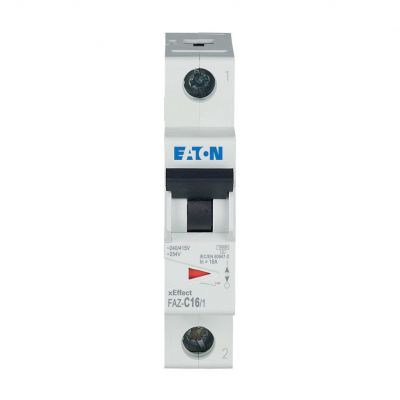 FAZ-C16/1 Wyłącznik nadprądowy 15kA C16A 1P 278561 EATON (278561)