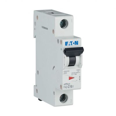 FAZ-C16/1 Wyłącznik nadprądowy 15kA C16A 1P 278561 EATON (278561)